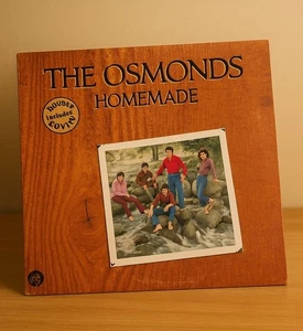 The Osmonds Homemade LP 1971 MGM SE-4770 VG+ Vinyl 1st Press Orig Cover/Sleeve - Foto 1 di 10