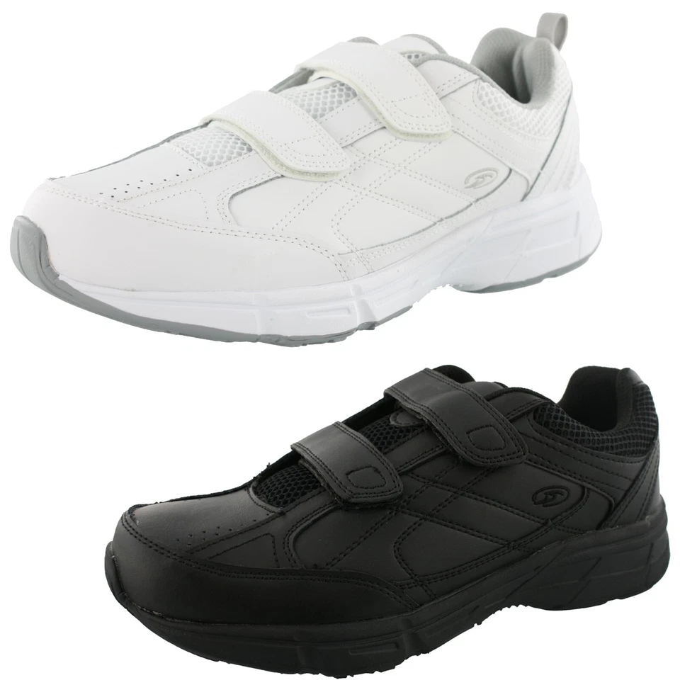 DR SCHOLL'S MEN'S OMEGA DUAL STRAP CLOSURE  WIDE WIDTH WALKING SHOES - Image 1 of 1
