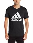 Neu Adidas Herren Logo T-Shirt Golf Größe: L schwarz/weiß ADVR2000