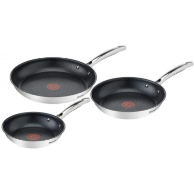 Tefal DUETTO+ 3er Pfannenset Bratpfannen 20/24/28cm Thermo-Sport alle Herdarten - Bild 1 von 4
