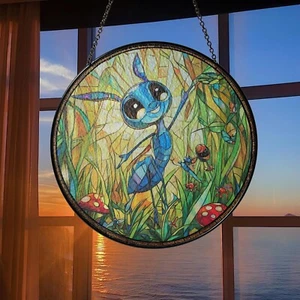 A Bug's Life Flik Glass Suncatcher, Disney Insect Suncatcher, Magic Kingdom Gift - Picture 1 of 5