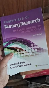 Essentials of Nursing Research Appraising Evidence Nursing Practice 10th Edition - Imagen 1 de 4