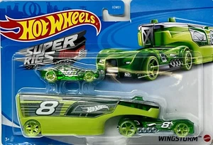 Hot Wheels Wingstorm Vehicle  Semi-Truck with Car  Detachable and Trailer New - Picture 1 of 2