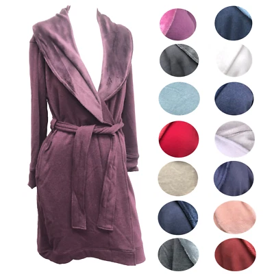 UGG Australia Women's Duffield Robe Spa UA4101W Collar Belted Shawl Long - Image 1 of 4