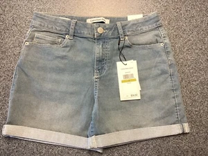 Calvin Klein Jeans Girls Mid Rise Boyfriend Shorts - Size 14 - Picture 1 of 3