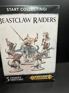 Age of Sigmar Ogar Mawtribes Start Collecting Beastclaw Raider - Picture 1 of 1