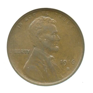 1916-S Lincoln Cent, NGC MS63BN - Picture 1 of 3
