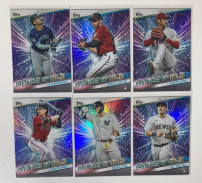 2024 Topps Series 1 Stars of MLB Insert COMPLETE YOUR SET #1-30 YOU PICK RCs