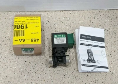 Solenoide de nailon bidireccional Spartan Scientific 6200-060-aac7a 3/8" npt - 120 vac con pala Foto 1 de 2