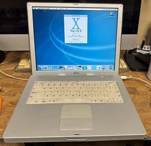 Apple iBook G3 14-inch 16VRAM-Tr May 2002 700MHz (M8603LL/A) RARE! - Afbeelding 1 van 4
