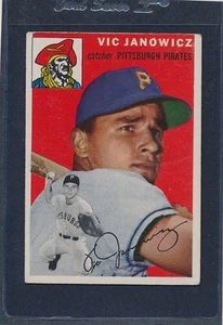 1954 Topps #016 Vic Janowicz Pirates Fair 54T16-100615-7 - Picture 1 of 1