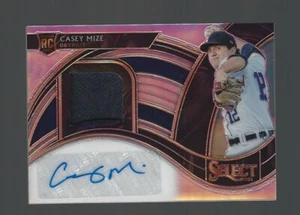 2021 SELECT CASEY MIZE ROOKIE PATCH SILVER HOLO PRIZM ROOKIE #ED34/199 - Bild 1 von 1