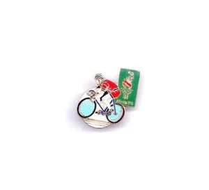 Sombrero/pin de solapa vintage de los Juegos Olímpicos de Atlanta 1996 para ciclismo - Imagen 1 de 1