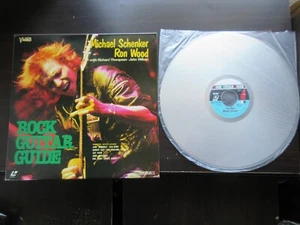 Rock Guitar Guide Japan Laserdisc TE-D004 Michael Schenker Ron Wood Fairport LD - Picture 1 of 8