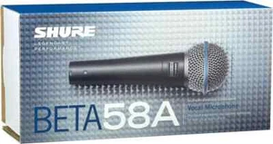 Shure Beta58A Dynamic Vocal Microphone Musical Instruments - Picture 1 of 4