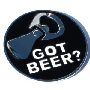 Buckle Hast du Bier? Got Beer? mit Flaschenöffner Gürtelschnalle