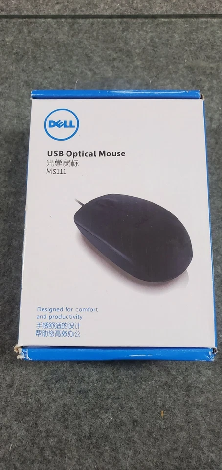 Dell MS111 USB Mouse for PC (FC15-2-G673) - Image 1 of 4