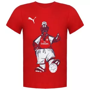 Camiseta Puma Arsenal Fly Emirates manga corta cuello redondo roja niños 746547 03 - Imagen 1 de 1