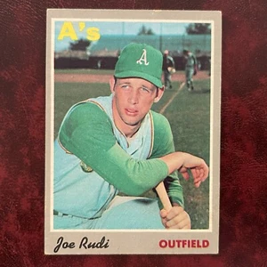 Juego Topps 1970 Joe Rudi #102 Oakland A's - como nuevo *alta calidad* - Imagen 1 de 2