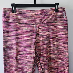 RBX Size XL Live Life Active Bright Multi-Colored Stretchy Leggings Jogging Work - Picture 1 of 14
