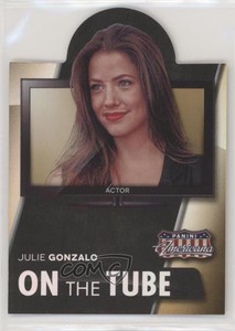 2015 Panini Americana On the Tube: Modern Gold Julie Gonzalo #40 wd9