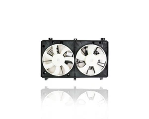 Ventilador condensador de radiador doble para 14-20 Lexus IS200T 2.0 Turbo con módulo 1671136240 - Imagen 1 de 4