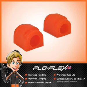 Arbustos de barra antivuelco trasera BMW E46 serie 3 19 mm en poliuretano Flo-Flex - Imagen 1 de 2