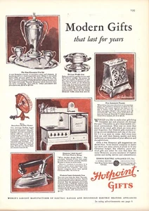 1928 Hot Point Appliances as Christmas Gifts Vintage Magazine Print Ad - Picture 1 of 2