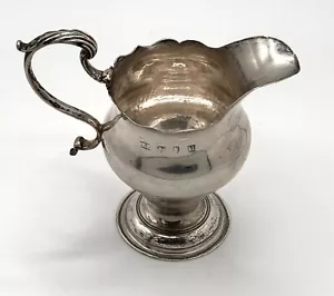 1767 UK London Sterling Silver Creamer by Walter Brind (WeP) - Picture 1 of 6