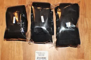 Tommie Copper Copper-Infused Cotton Crew Comp Men's Black Socks M-XL (TC-15) - Picture 1 of 2