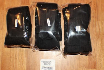 Tommie Copper Copper-Infused Cotton Crew Comp Men's Black Socks M-XL (TC-15) - Image 1 of 2