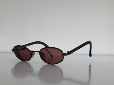 VINTAGE Ralph Lauren 951/S D1J Oval Purple Maroon Sunglasses 46-21-135 FrameOnly - Imagem 1 de 4