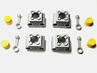 LEGO Technic engine cylinders, pistons &connecting rods set 2850b 2852 2851 - Image 1 of 4