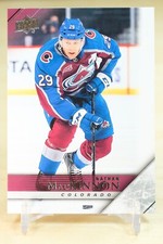 2020-21 Upper Deck 2005-06 Tribute #T-19 Nathan MacKinnon - Colorado Avalanche