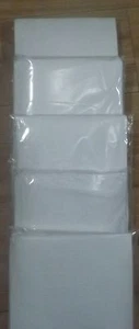 New White Fitted Sheets ( Pack Of Two ) To Fit Nuna Sena Mini 100% Cotton - Picture 1 of 1