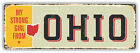 Ohio USA State Retro Vintage Car Bumper Sticker Decal ''SIZES''