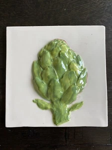 Artichoke Tile By American Art - Picture 1 of 2