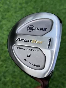 New RAM Accubar Dual Cavity 1 Wood Driver RH 13* 43” w/ Armour 845 Womens Flex - Picture 1 of 15