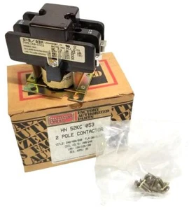 Carrier HN 52KC 053 Contactor 2P 240-600V 17-30FLA 100-150LRA 35A Res. - Picture 1 of 7