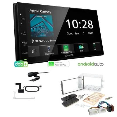 Kenwood Autoradio Apple CarPlay Android Auto DAB+ für KIA Carens III 2006-2010 - Bild 1 von 4