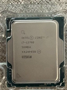 INTEL CORE 13th GEN i7-13700 16 CORES upto 5.2GHz LGA 1700 SRMBA PROCESSOR New - Afbeelding 1 van 3