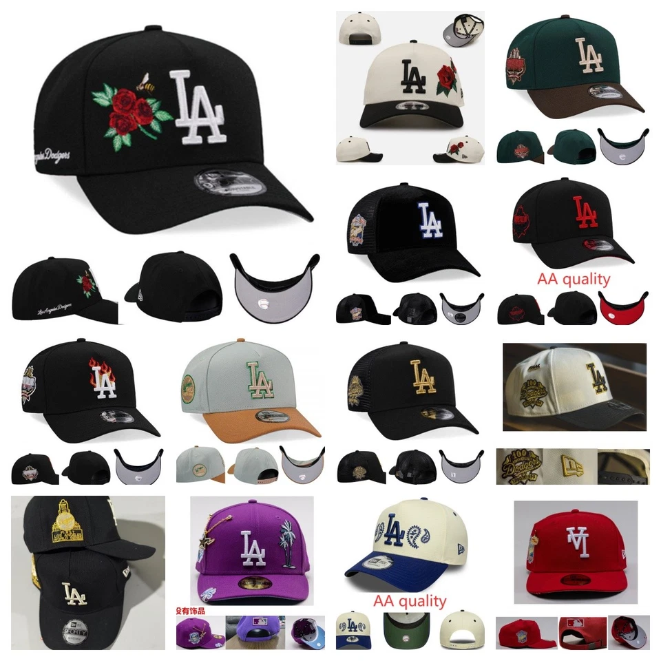 Nuevo Adulto Los Angeles Dodgers 9FORTY Correa Ajustable Era de Béisbol Gorra 2 Foto 1 de 1