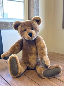 1990-98 Vintage Boyds Bear Archive Collection Fully Jointed Large 23" Light Brown - Bild 1 von 15