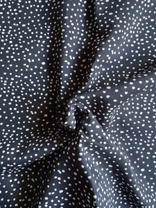 D/G Blend Fabric By The Yard 60% Silk Mulberry 40% Cotton Polka dot - Picture 1 of 9