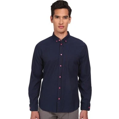 Camisa Oxford Marc by Marc Jacobs de algodón con botones para hombre en índigo pequeña $188 Foto 1 de 4