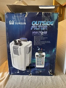 SunSun HW-704B 525 GPH 5-Stufen Außenfilter Kanister mit 9W UV-Sterilisator - Bild 1 von 12