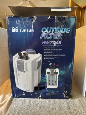 SunSun HW-704B 525 GPH 5-Stage External Canister Filter with 9W UV Sterilizer - Image 1 of 4