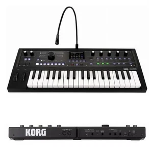 KORG microKORG2 MK-2 MBK Metallic Black SYNTHESIZER/VOCODER 37-Keys w/Soft Case - Picture 1 of 11