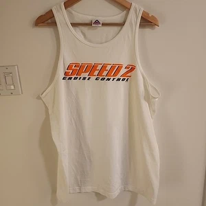 Speed 2 Cruise Control Tank Top Vintage Movie Promo Mens Sz XL - Picture 1 of 5