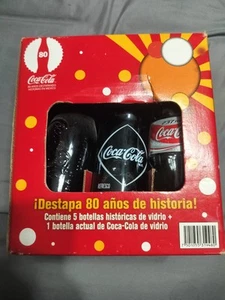 Rare Limited Edition Vintage Mexico Coke Coca Cola Glass Reproduce 6 pack Bottle - Picture 1 of 2